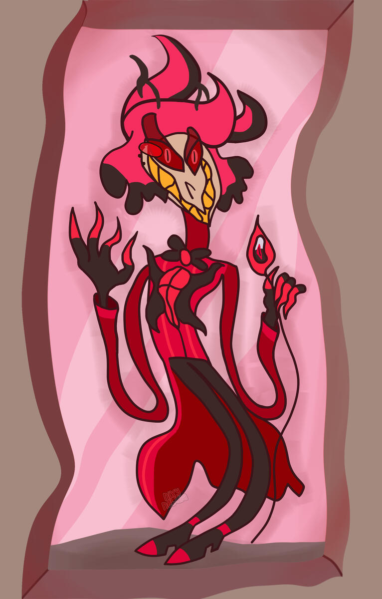 Alastor Funhouse Mirror